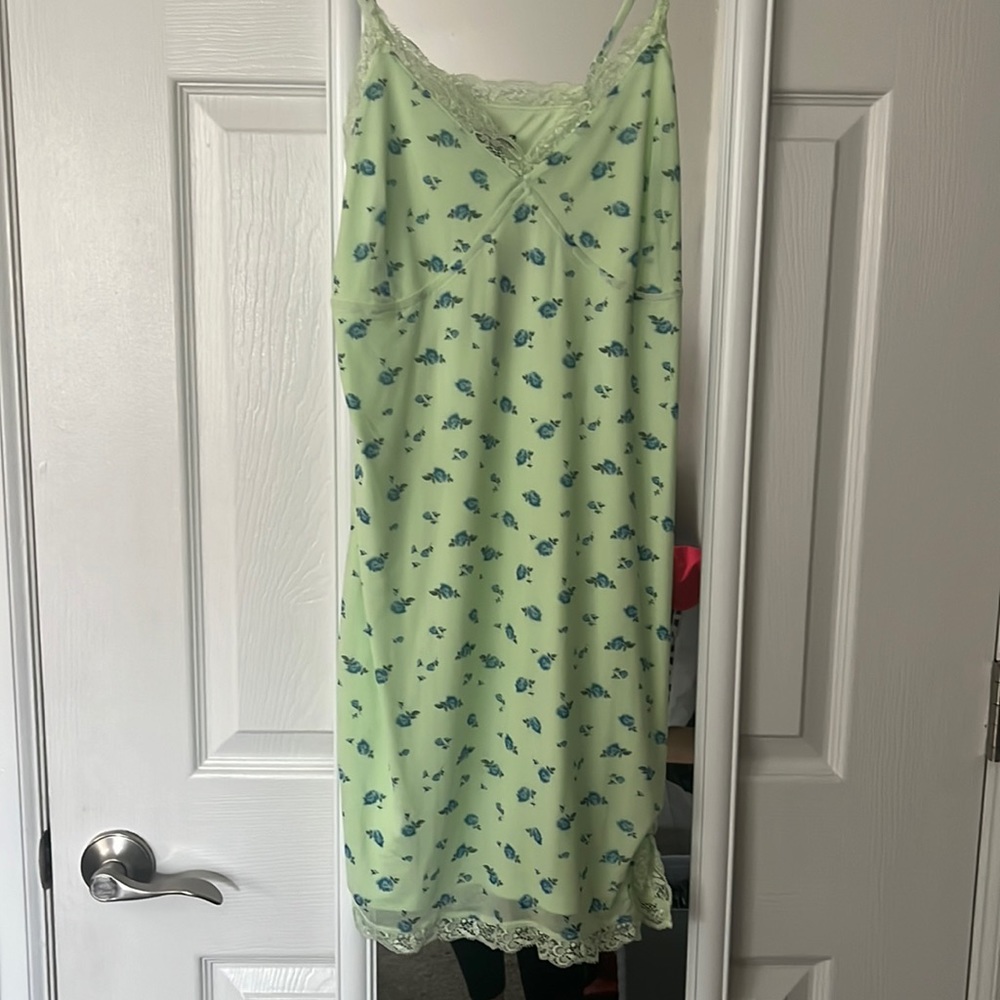 Green Floral Wild Fable Summer Dress